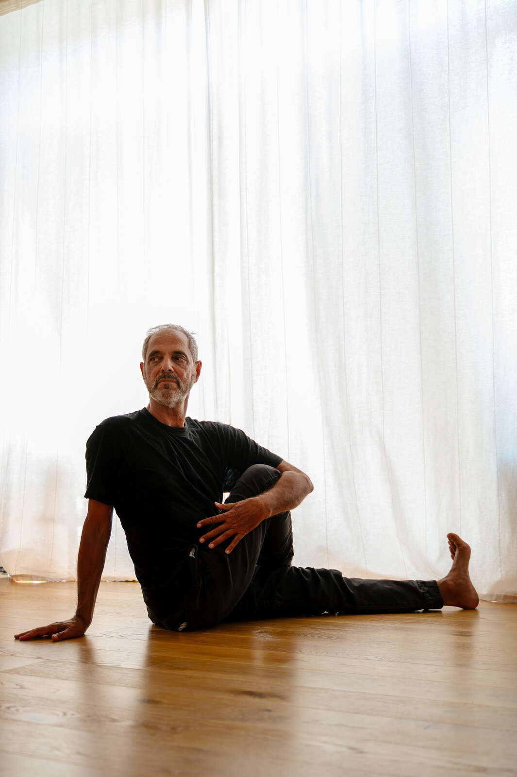 Maurizio Sestieri pratica yoga
